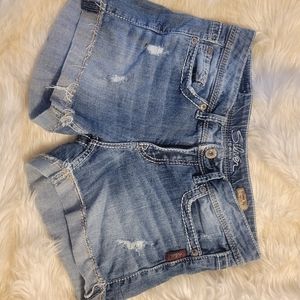 29 Silver Jean's shorts. 3½ in